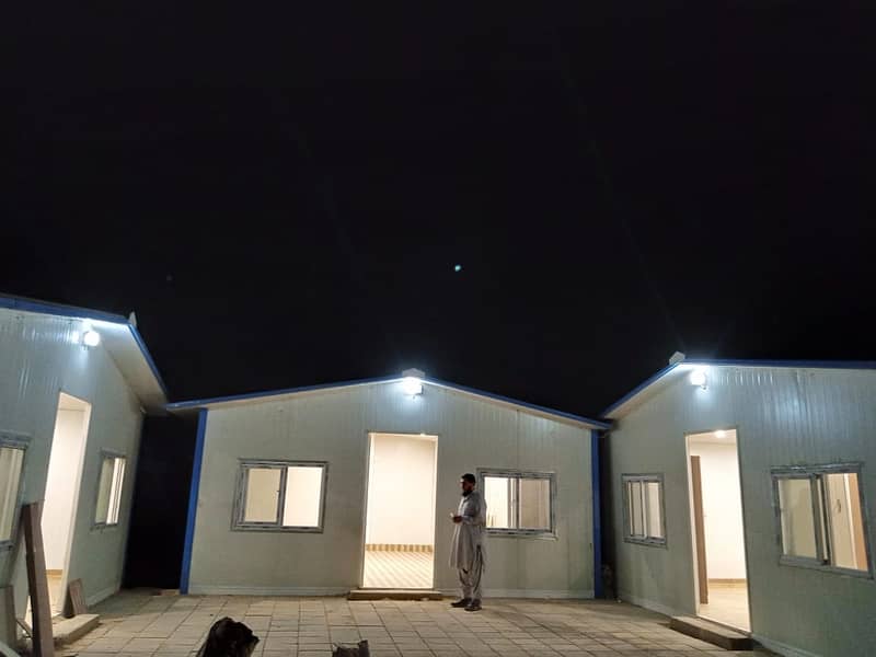 prefab double story building container office portable toilet cabins 7