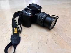 Nikon D3300 DSLR with 18-55mm Lens