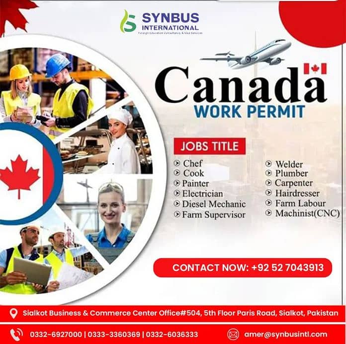 Transform Your Career: Canada Work & Study Visas Available Now!" 0