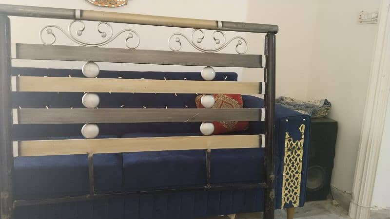 Iron Bed for sale without mattress 2