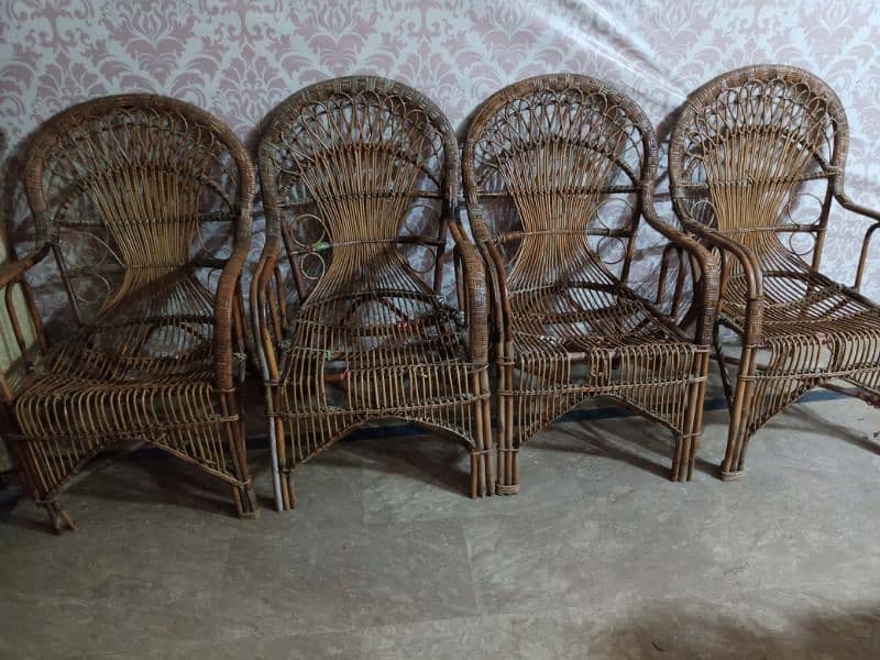 6 chairs with table 5