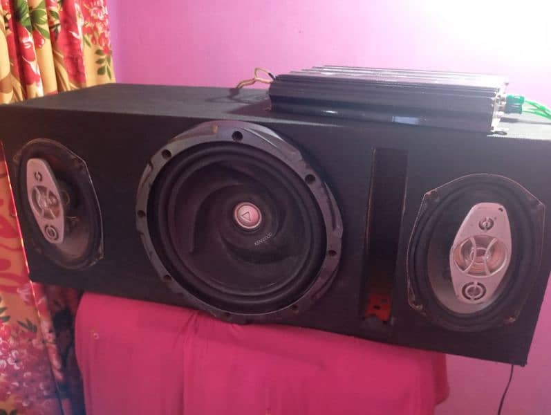 original subwoofer Kenwood system 1