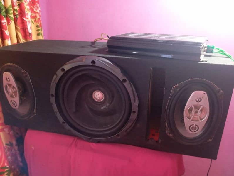 original subwoofer Kenwood system 2