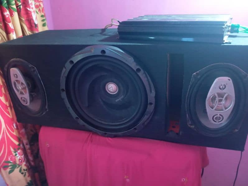 original subwoofer Kenwood system 3