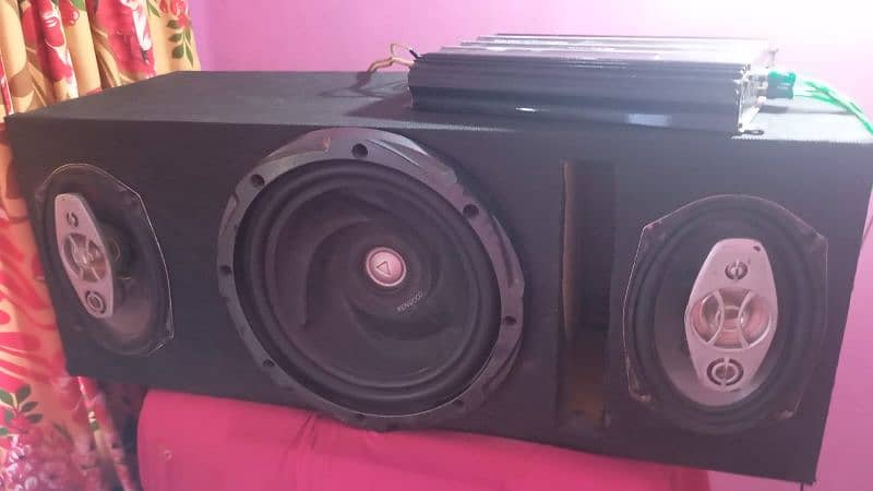 original subwoofer Kenwood system 4