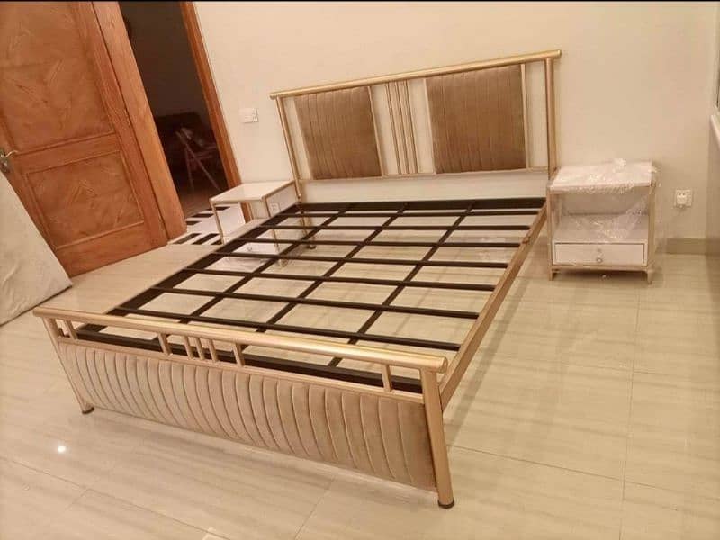 Iron Double Bed | Steel Bed | Furniture 3