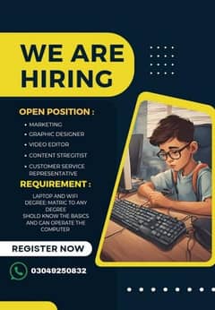 Online jobs for Students