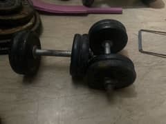 Dumbels&plates (at scrap rate)