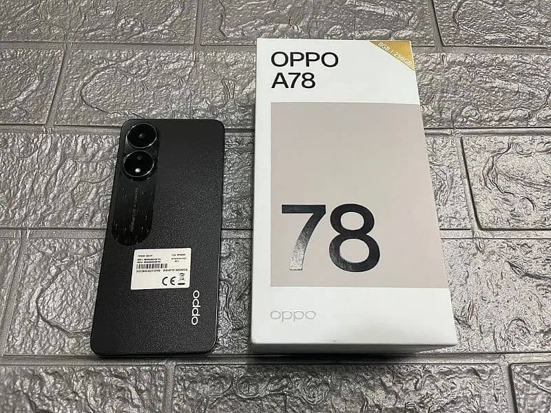 OPPO A78 03373247415 2