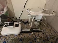 upair one plus drone gimbal toot gya ha woth 2 lippo battery