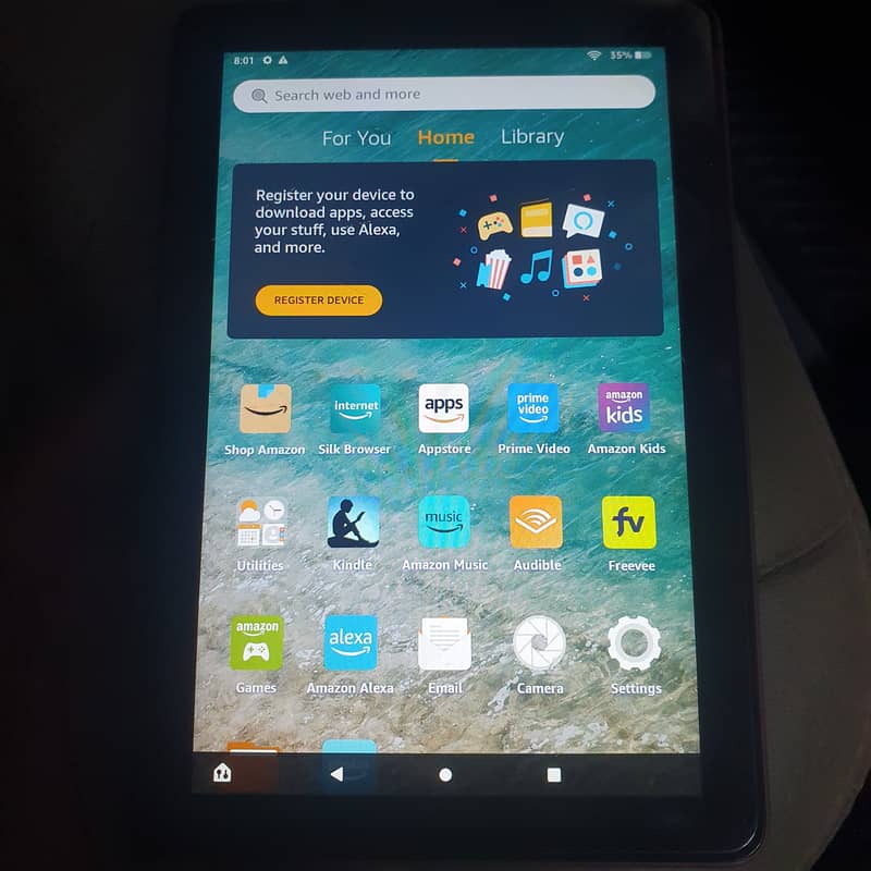 Amazon Fire HD 8 (10th generation) tablet 0