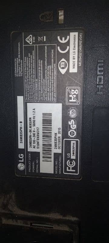 LG 24 inch LED far sale urgent 16