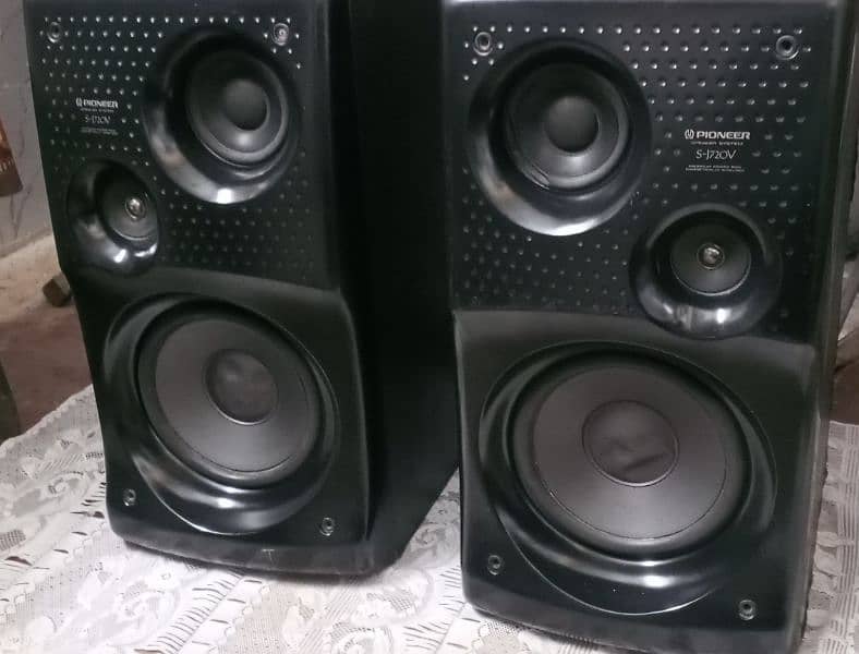 Pioneer S-J720V 3way speakers 0