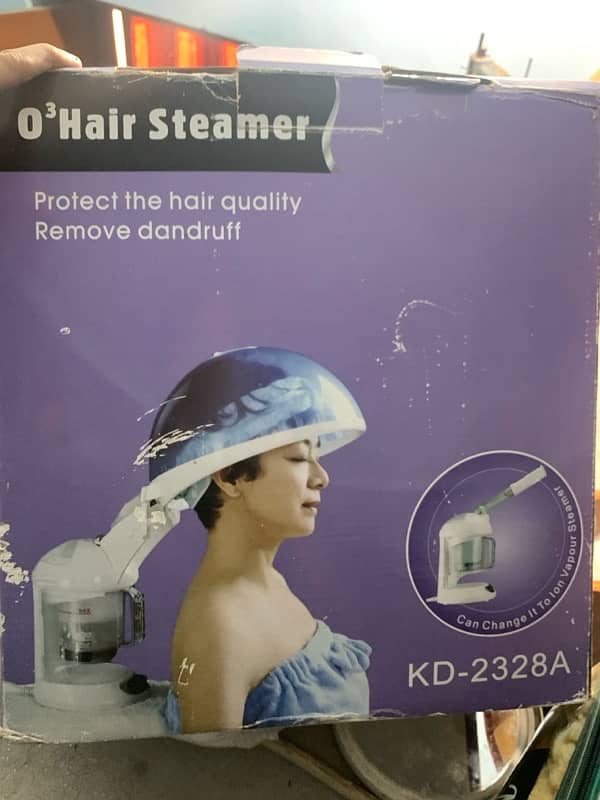 hair steamer 2 in one 1