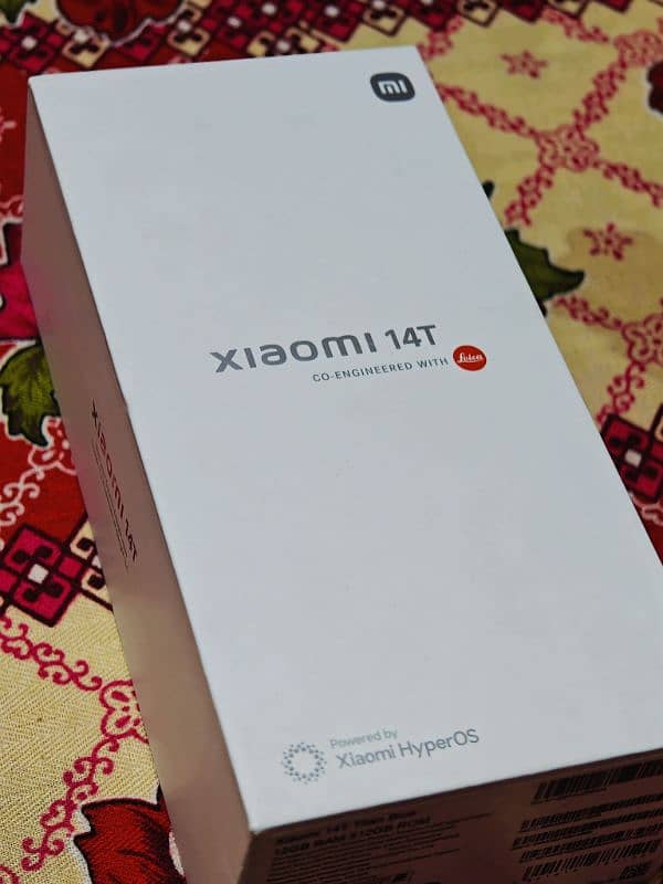 Xiaomi 14T just box open 0