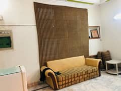 12 Marla Furnished Upper Portion For Rent In Johar Town Block A Bed Ac Included Near To Kips College Hot Hot Location Main Allah Hu Chowk 0