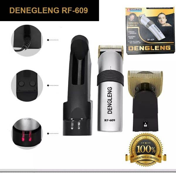 DINGLONG RF-609/Man Shaving Machine/Professional Trimmer Hair 4