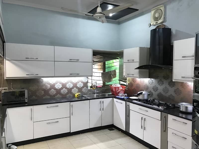 12 Marla House For Sale In Johar Town Block E2 Corner Tile Flooring Double Kitchen Hot Location Main Approach 8