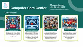 it Services, Computer Repairing & Sales, IT Support Services in Lahore