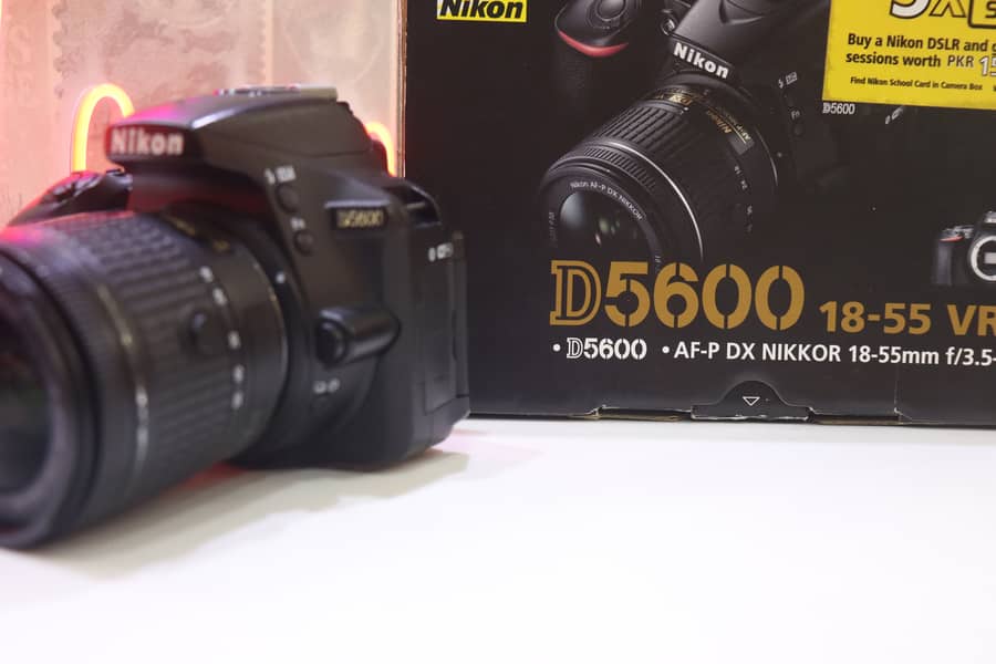 Nikon D5600 With 18-55mm lens 1