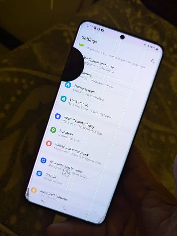 Samsung s20ultra 12/128 non pta condition pics mai dekh sakte 5