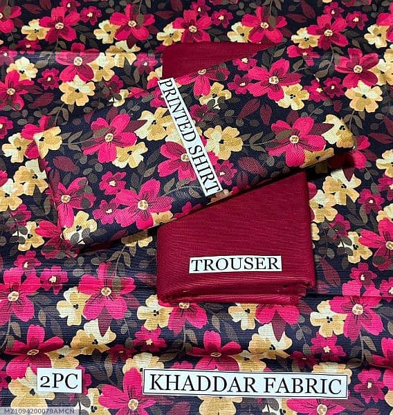 unstitched Kadar two piece for women 2