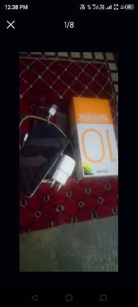 Tecno spark 10 8/128 With box 7