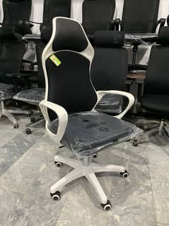 White Chinese Office Chair/Revolving Chair/Imported Chair/Gaming Chair