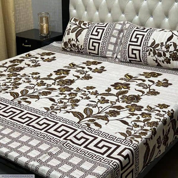 3 Piece Cotton Bed Sheets For Double bed 11