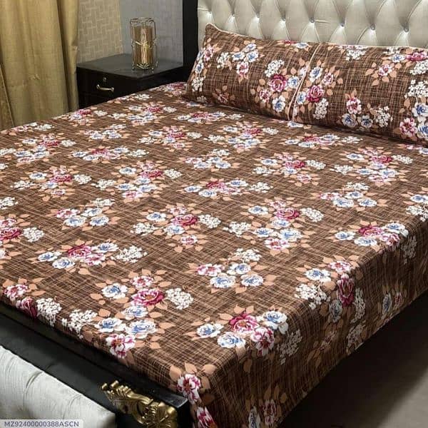 3 Piece Cotton Bed Sheets For Double bed 14