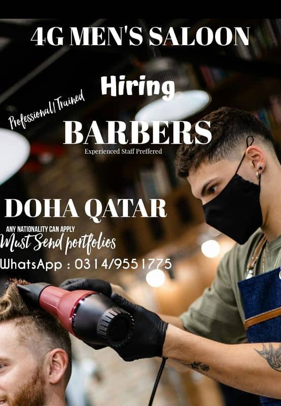 Hairdresser for QATAR 0