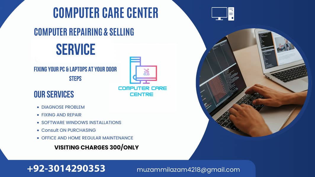 Computer Repairing & Sales, IT Support Services Lahore, Hardware fixer 0