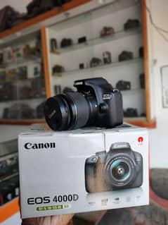 Canon 4000D with 18.55 Lens