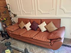 leather sofa 7 seater