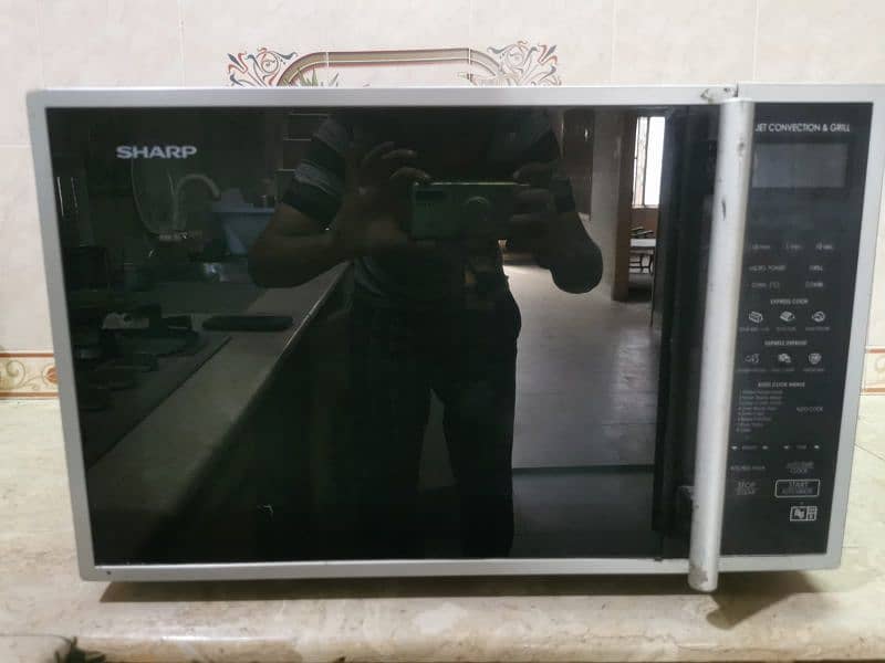 "Sharp Microwave Oven with Grill & Convection - Excellent Condition" 2