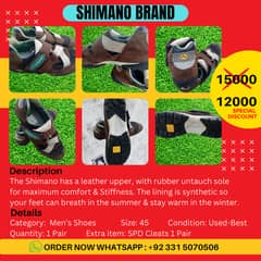 Shimano Brand Best Used Sports Shoes