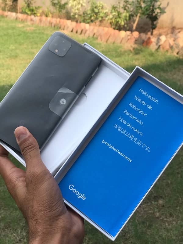 Google pixel 4xl  6/64 Gb Water Pack  PTA proved 2