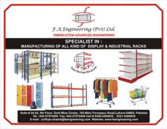 Racks for sale / superstore racks / steel racks / iron racks