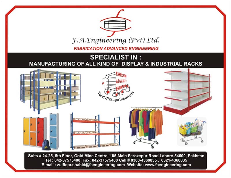 RACKS / Racks for storage / Industrial Racks / Wall racks 0