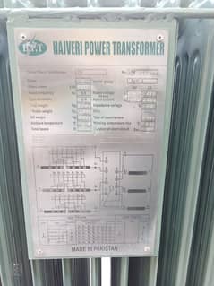 Transformer  3500 kva and 4000 Kva