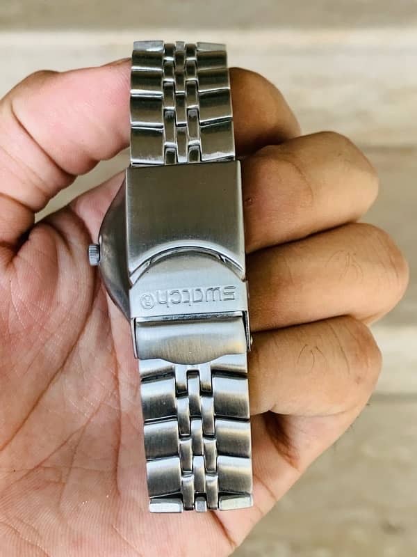 Swatch Swiss Made Original Stainless Steel Watch 38mm 3