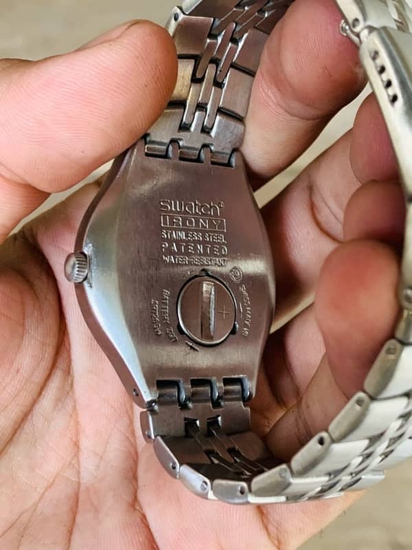 Swatch Swiss Made Original Stainless Steel Watch 38mm 4