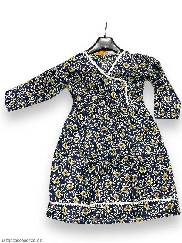 Stitched Cotton Suits For Girls 0