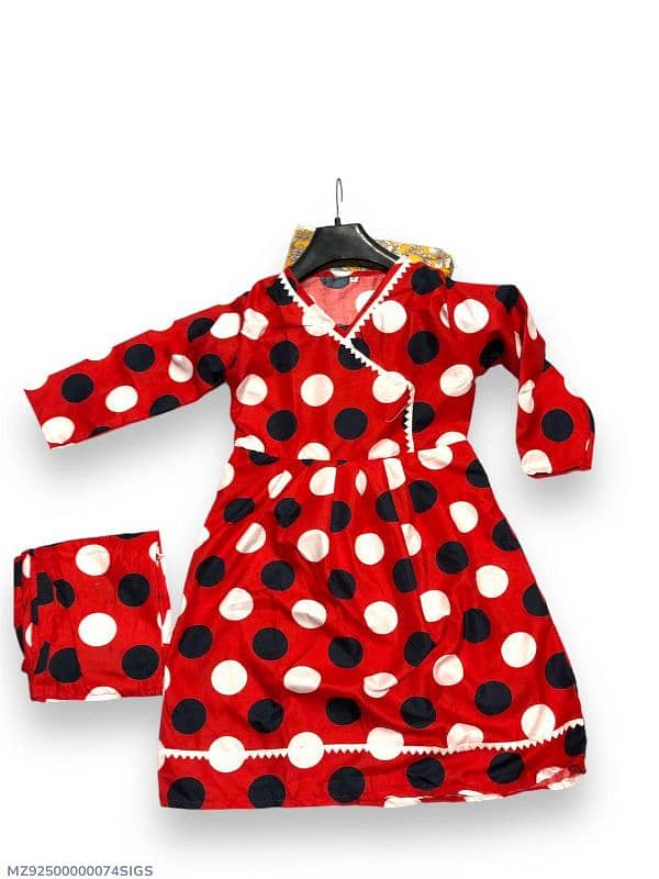 Stitched Cotton Suits For Girls 3