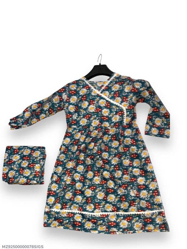 Stitched Cotton Suits For Girls 7