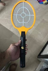 Electric Mosquito Killer Racket 2 In 1 Led Flash Light 1