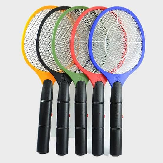 Electric Mosquito Killer Racket 2 In 1 Led Flash Light 4