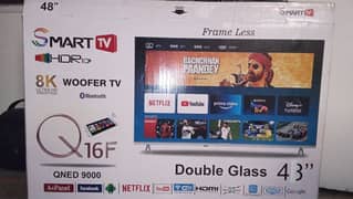 SAMSUNG 43" Smart LED, Almost new, for sale