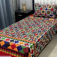 2 Piece Cotton Bedsheets For Single Beds