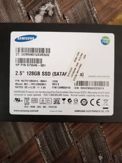 Samsung SSD 128GB (2.5")